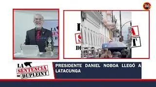 PRESIDENTE DANIEL NOBOA LLEG&Oacute; A LATACUNGA
