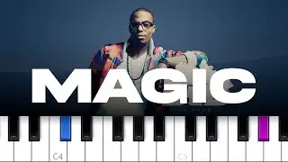 B.o.B - Magic (ft Rivers Cuomo)  (piano tutorial)