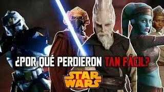 &iquest;Por qu&eacute; los Clones MATARON a los Jedi tan F&aacute;cilmente?