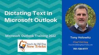 Never Type Again: Dictating Text in Outlook