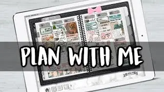 DIGITAL PLAN WITH ME ft. Sabine Elise Designs