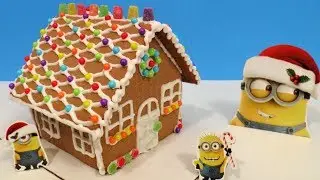Despicable Me Minions Gingerbread House Building & Decorating by Toys Magic Surprises