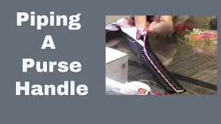 Piping a Purse Handle