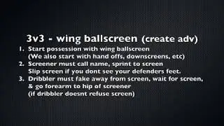 3v3 Wing ballscreen
