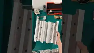 Linear stage parts cnc machining process #linearmotion  #linearactuator #machining #cnc #automation