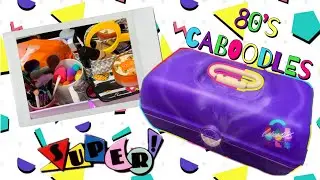 organizing my makeup in a caboodles from the 80&rsquo;s
