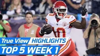 Top 5 True View Plays from Week 1 | NFL Highlights