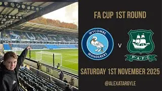 Wycombe Wanderers v Plymouth Argyle FA Cup 1st Round: Absolutely spineless! 4 Defeats in a row.