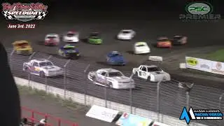 Red River Valley Speedway IMCA Stock Car A-Main (6/3/22)