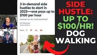 Make Up To $100 PER HOUR With This Side Hustle: Walking Dogs