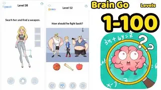 Brain Go:Puzzle Test Levels 1 - 100 Gameplay Walkthrough | (step-by-step)