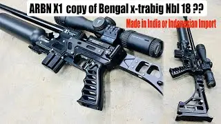 ARBN X1 tactical pcp air rifle | Launching Soon | first look | Begal Nbl 18 Indonesian air rifle |