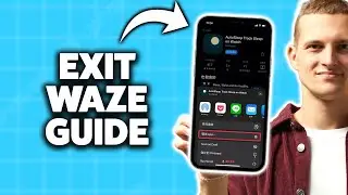 Как выйти из Waze на iPhone 2025 (пошаговое руководство)
