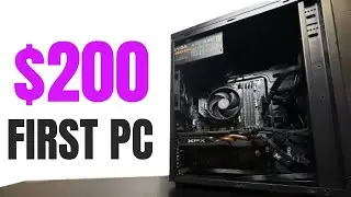I Built My First Gaming PC for $200 | Budget Build