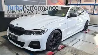 BMW 3er G20/G21 (OPF) mit TurboPerformance Soundoptimierungen Standblubbern 💥 und Schubblubbern 💥