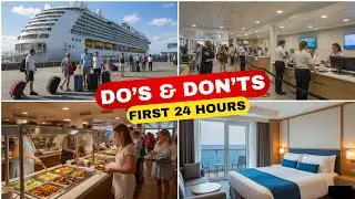 14 mistakes to avoid on the first day of your cruise !