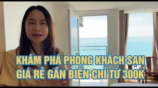 Khám Phá Phòng Khách Sạn Giá Rẻ Gần Biển | Khách Sạn Nắng Vàng #NhaTrang Chỉ Từ 300K #nhatranghotel 