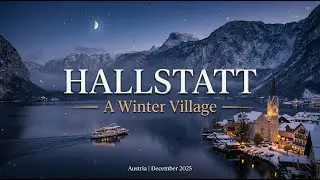 Hallstatt, Austria | A Quiet Christmas Walk🎄