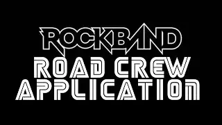 Rock Band Road Crew Application Video