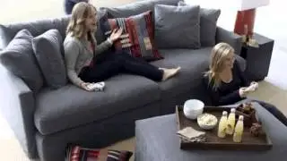Slipcovered Sectional Sofa -  Design