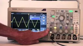 Using Reference Waveforms in the Tektronix MDO 3104 Digital Storage Oscilloscope