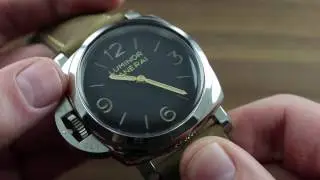 Panerai Luminor 1950 Left Handed 3 Days Acciaio PAM 557 Functions & Care
