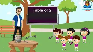 Table of 2 | Multiplication Tables for Kids | 2 ka Pahada | Maths Tables | Wise Knowledge Junction