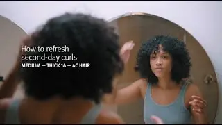 How to Refresh Second Day Curls with Nutriplenish Styling Treatment Foam | Aveda