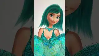 Frozen: Elsa Anna Glow Up - Disney Princesses Transformation #shorts #glowup #disney #frozen