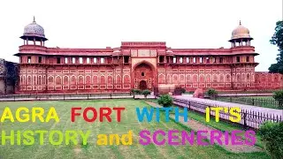 Realistic View of Agra Fort.