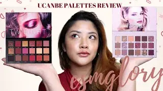 UCANBE EYESHADOW PALETTES: TWILIGHT DUSK AND AROMAS | REVIEWS AND SWATCHES | ARE THESE WORTH IT?🤔