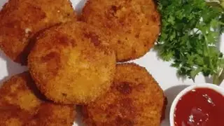 Potato Chicken Cutlets |  CrispyAloo chicken Recipe | Ramadan Iftar special | Chef Taher