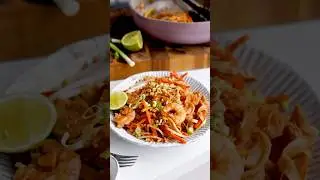 Pad Thai ✨ - (recipe in description) #dinner #easydinner #easyrecipe