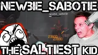 newbie_saibotie...SALTIEST KID on Earth! HILARIOUS RAGE!!! - The Division