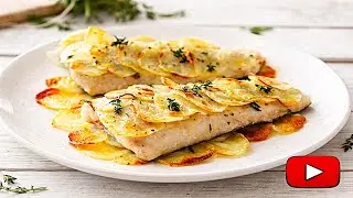 Baked Red Sea Bream with Potatoes | Traditional Italian Fish Recipe