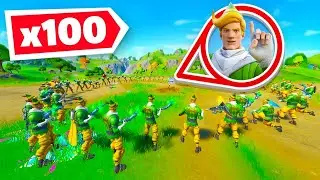 So I got 100 *RARE* Elves in a Game of Fortnite!