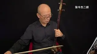 张令杰教授二胡教学《再见了大别山》字正腔圆，深情沉稳为努力。