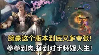 腕豪这个版本到底又多夸张!  拳拳到肉,  打到对手怀疑人生!