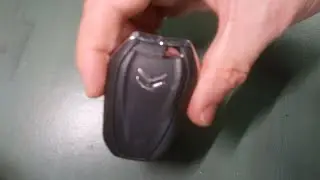 Citroen Key Fob Battery Change and backup key