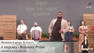 A Resposta  Thalles roberto / Renascer praise ( cover)