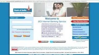 Bank of India Online Banking Login   Sign in