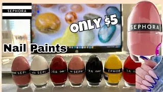Self Care : Sephora Color Hit Nail paints / Nail Polish @Sephora 2023