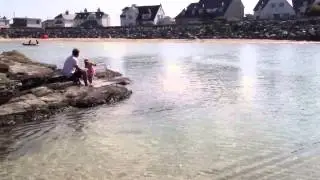 Remote Boat fun in Porth Diana