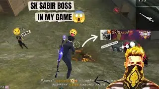 V Badge Player SK Sabir Boss In My Game 😱 | 999% IQ By MR ROMEO FF