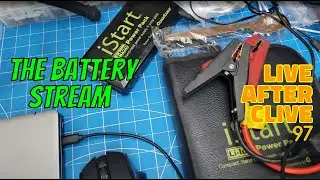LIVE AFTER CLIVE 97 - The Battery Stream. We Start When BigClive Stops!! Chill Tech Chat & Cats!!