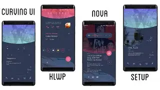 [Giveaway]Best Android Setup 2019 | Curving Ui KLWP