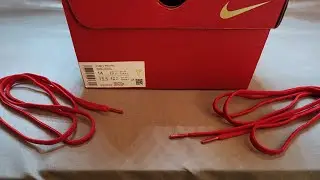 LACE SWAP‼️ Kobe 5 Protro 'Year of The Mamba' University Red w/GOLD glitter laces. #kobe5 #laceswap