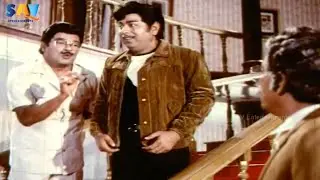 Rao Gopal Rao And Nutan Prasad Comedy Scene | Jayam Manade | Krishna, Allu Ramalingaiah