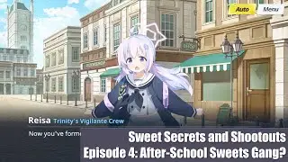 Blue Archive | Sweet Secrets and Shootouts: Story Episode 4: After-School Sweets Gang?
