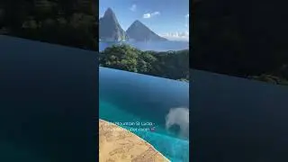 Jade Mountain St Lucia room views #stlucia #jademountain #honeymoon